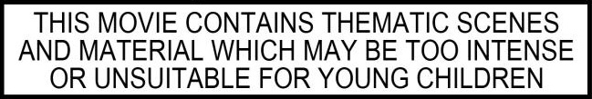 Thematic Content Disclaimer Thematic Content Disclaimer
